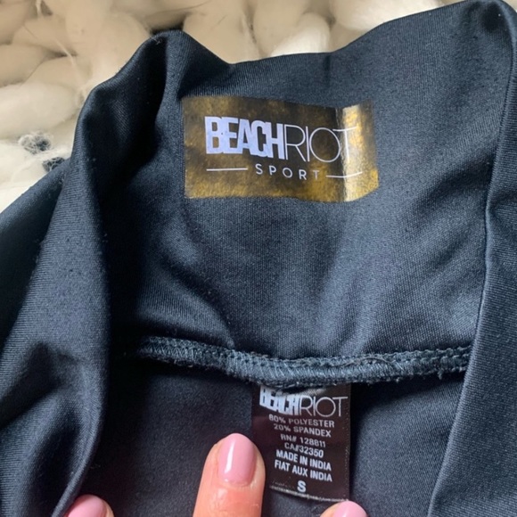 Beach Riot Celestial Gold Foil Navy Leggings - Picture 8 of 9